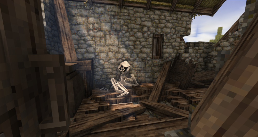 Ancient stone ruins in Conquest