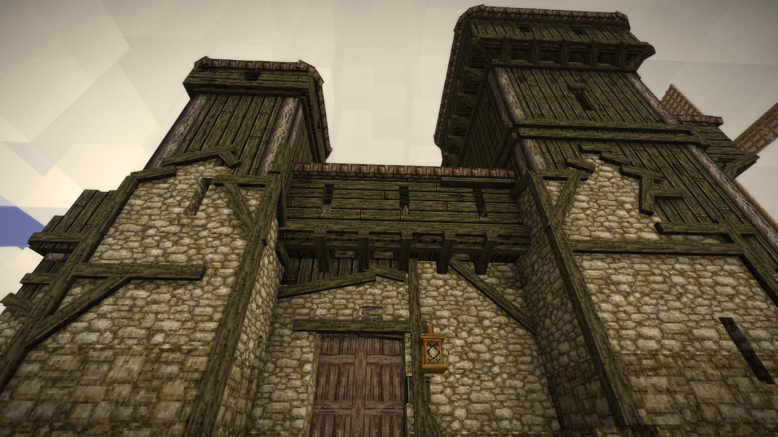 Fortifications under attack in Vintage Story